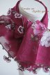 画像6: オデミシュ地区　イーネオヤのお花付スカーフ (6)